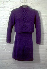Harrisville Designs Skirt and Sweater Set Knit Pattern (P713)
